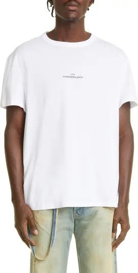 Upside Down Cotton Logo T-Shirt
