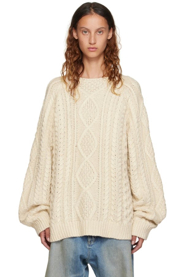 Off-White Raglan Sweater