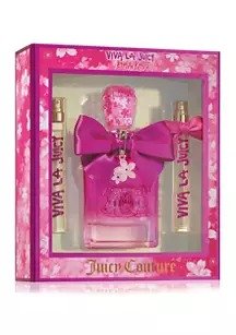 Viva La Juicy Petals Please 3 Piece Fragrance Gift Set, Perfume for Women - $160 Value!