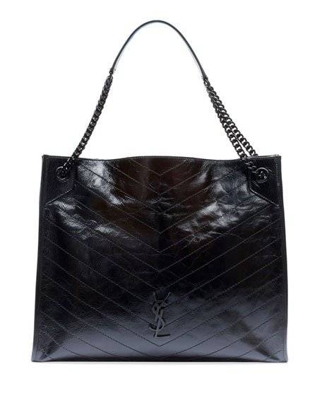 Niki YSL Monogram Calf Shoulder Bag