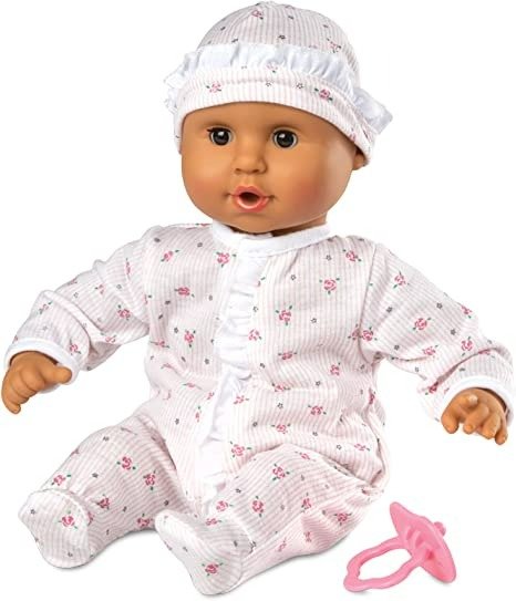 Melissa & Doug Mine to Love Mariana 12" Poseable Baby Doll With Romper, Hat