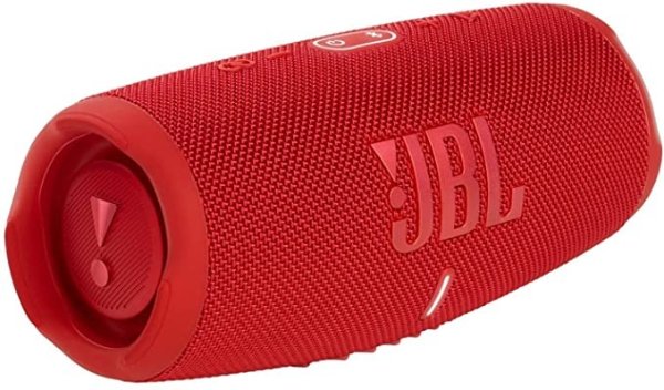 JBL CHARGE 5 - Portable Bluetooth Speaker with IP67 Waterproof and USB Charge out - Red