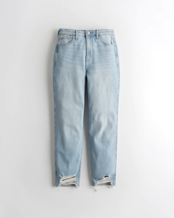 Ultra High-Rise Mom Jeans