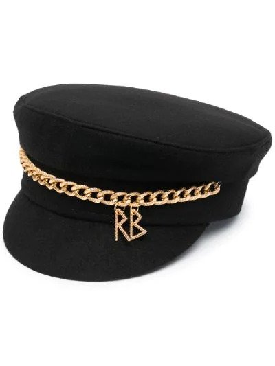 chain-detail baker boy hat | Ruslan Baginskiy | Eraldo.com