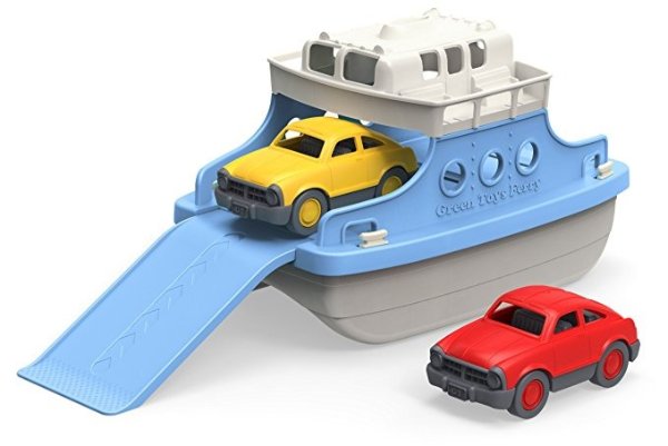 渡船+小汽车浴室玩具套装