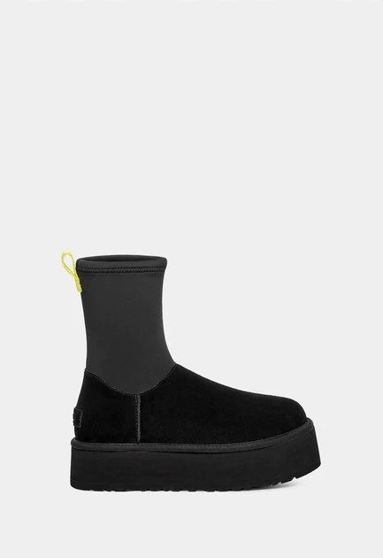 classic dipper boots in black