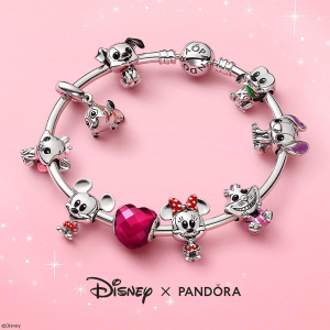 Pandora 首饰、串珠大促 入迪士尼周年款