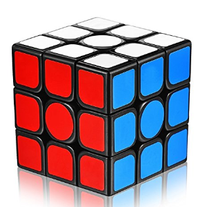 Motier Speed Magic Cube Puzzle, White, 56 mm