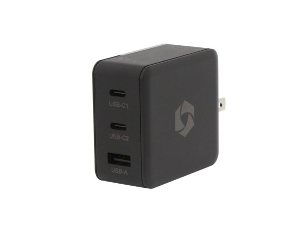 USB C Charger, Rosewill 63W [GAN Tech] 2x USB C and 1x USB A Port Ultra Compact PD Wall Charger, Compatible to Fast Charge MacBook Pro/Air, iPad Pro, iPhone XR/XS/Max/8, Google Pixel, Samsung S9 - Newegg.com
