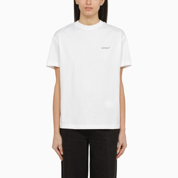 White t-shirt with Arrow X-Ray motif