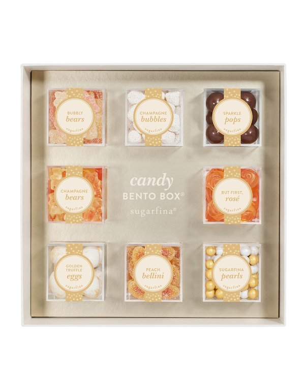 Sweet & Sparkling 8-piece Candy Bento Box
