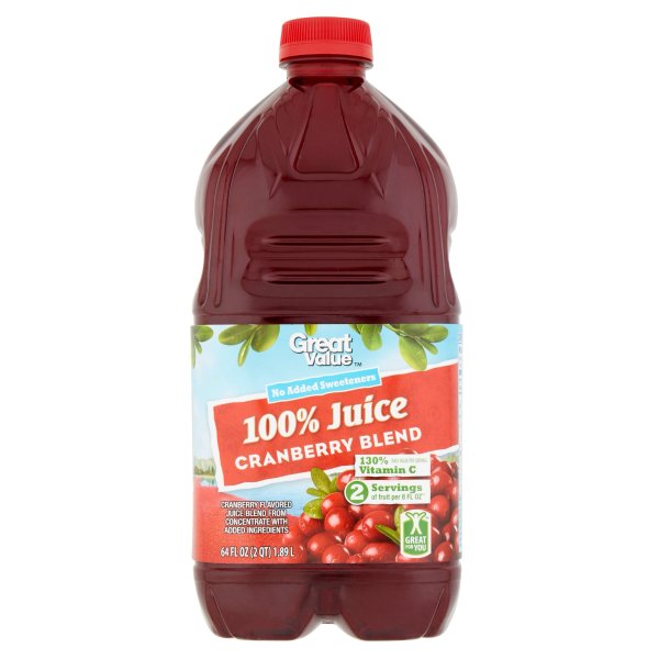 100%蔓越莓果汁  2桶装