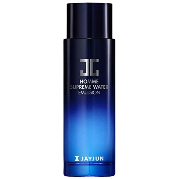 JAYJUN Homme Supreme Water Emulsion, Aqua Peptide,145ml, 4.9 fl. oz, Mens, Hydrating, Skincare