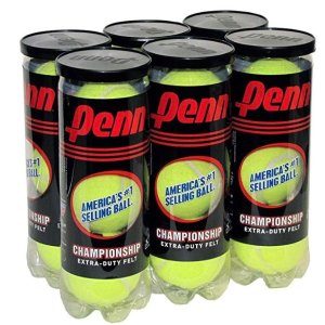 Penn Championship Tennis Balls - 6 Cans, 18 Balls