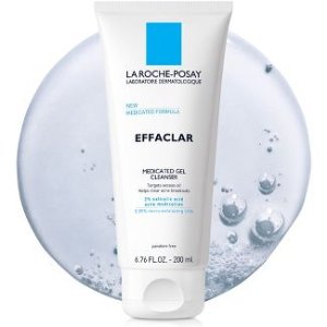 La Roche Posay Effaclar Medicated Gel Face Cleanser For Acne Prone Skin - 6.76 Fl Oz : Target