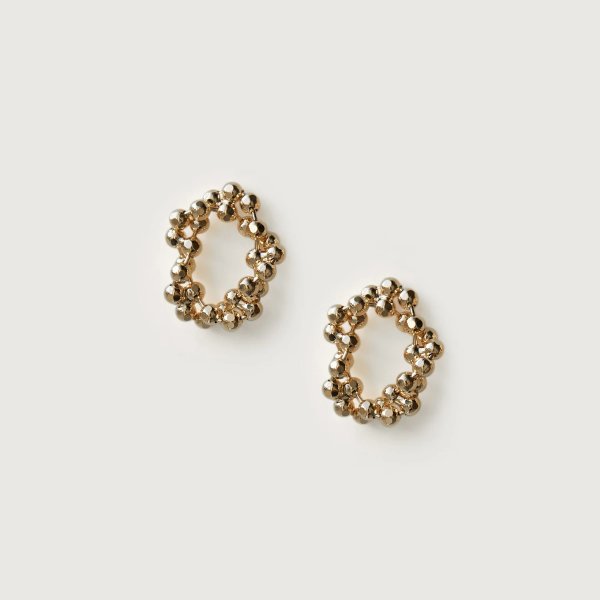 GOLD CIRCULAR EARRINGS $28 Additional 20% Off Everything - Automatically applied in cart EA-10921-W Gold Gold EA-10921-W-Gold-OS $28.00