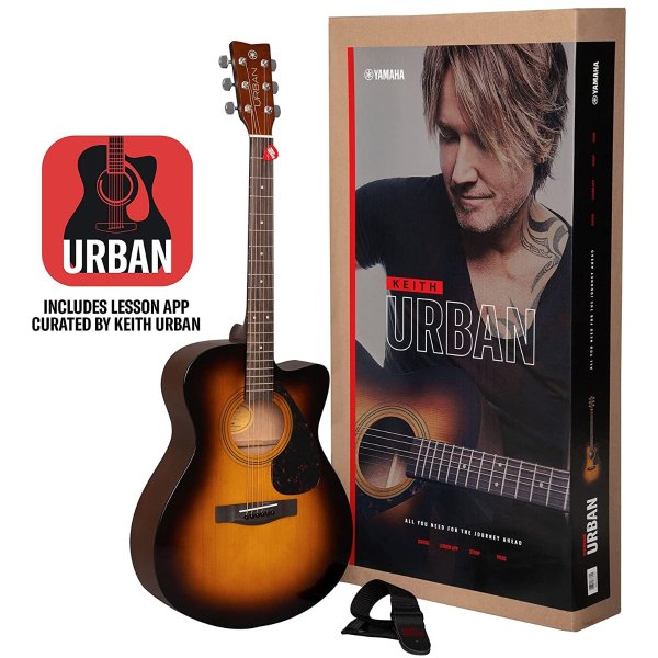 URBAN Guitar by Yamaha – Learn Guitar with Keith Urban - Guitar, App & Essential Accessories