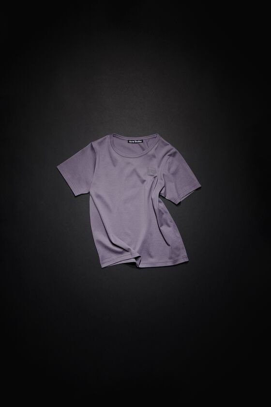 Crew neck t-shirt - Children - Faded purple