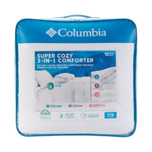 Columbia 哥伦比亚3合1保暖被芯子母被 多尺寸可选