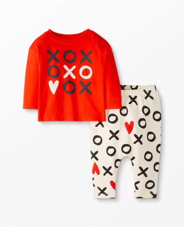Baby Graphic Tee & Pants Set