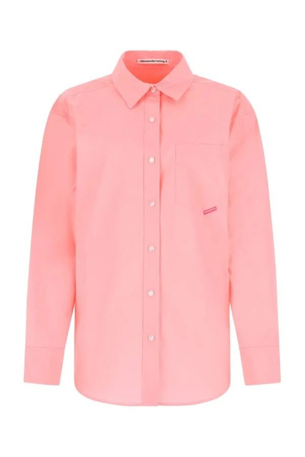 Pink poplin 衬衫