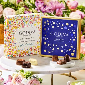 18颗装巧克力礼盒$28.8Macy's 官网 Godiva 巧克力母亲低至8折