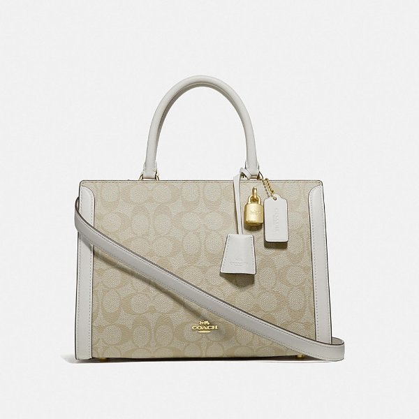 Zoe Carryall in Signature Canvas