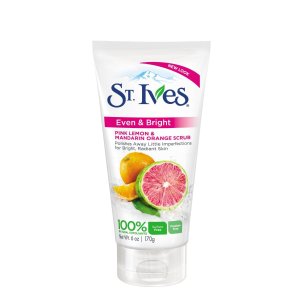 St Ives Scrub, Even & Bright Pink Lemon & Mandarin Orange 6 Ounce