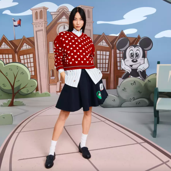 Mickey Mouse Skirt for Adults by Tommy Hilfiger – Disney100 | shopDisney