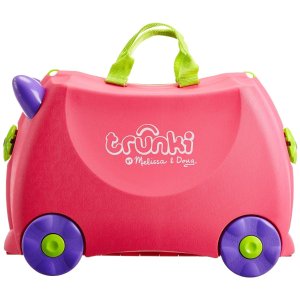 Amazon Melissa & Doug Children's Trunki Trixie 儿童滚轮行李箱