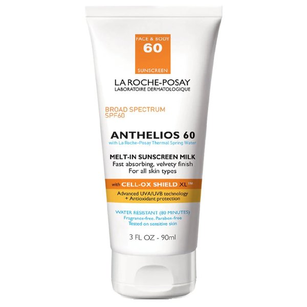 Melt-In Milk Face and Body Sunscreen SPF 60 with Cell Ox Shield