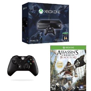 Xbox One Halo: The Master Chief Collection 500GB with Second Controller and Assassin's Creed 