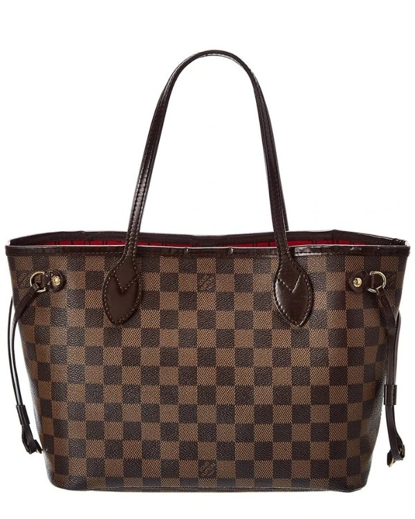 Louis Vuitton Damier Ebene Canvas Neverfull PM (Authentic Pre-Owned)