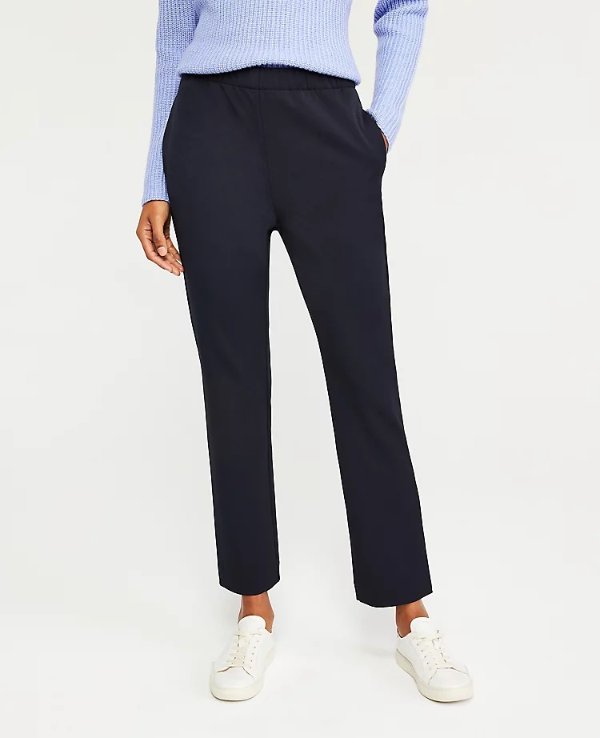 The Pull On Slim Ankle Pant | Ann Taylor