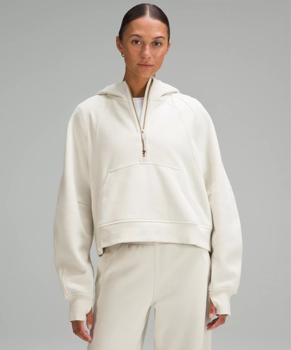 Scuba Oversized Half-Zip Hoodie *Gold Zip | Women's Hoodies & Sweatshirts | lululemon