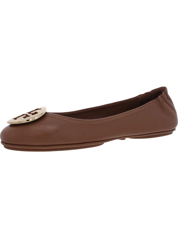 minnie travel womens leather ballet flats