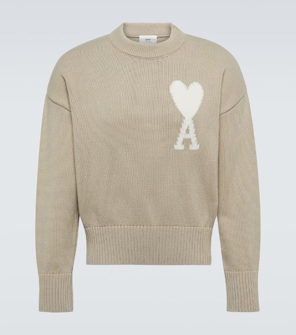 Ami de Coeur cotton and wool sweater