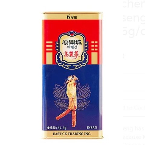 原开城红参高丽参6年老参 37.5g