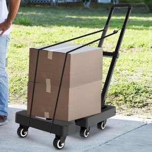 SOLEJAZZ Folding Hand Truck Portable Dolly for Moving