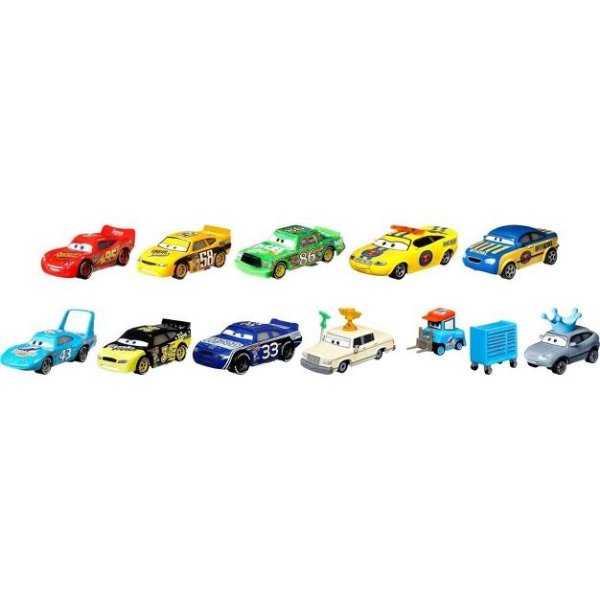 Pixar Cars Speedway of the South Vehicle - 11pk