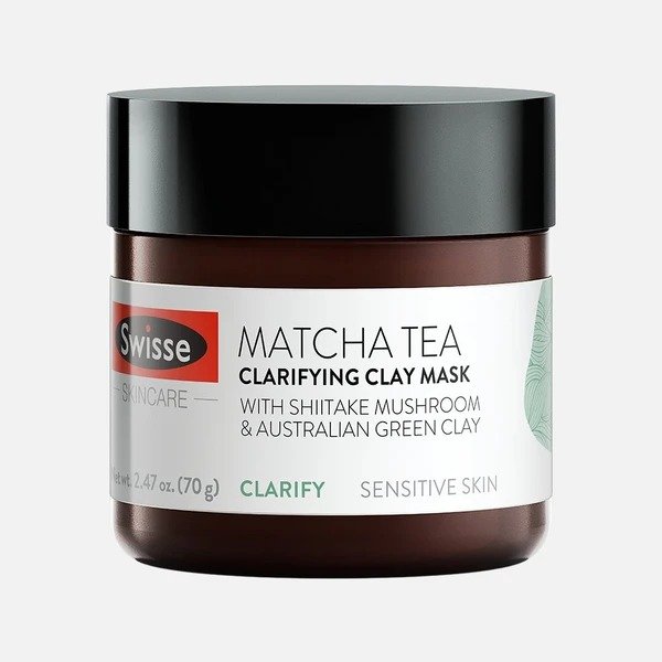 Matcha Tea Clarifying Clay Mask for Sensitive Skin