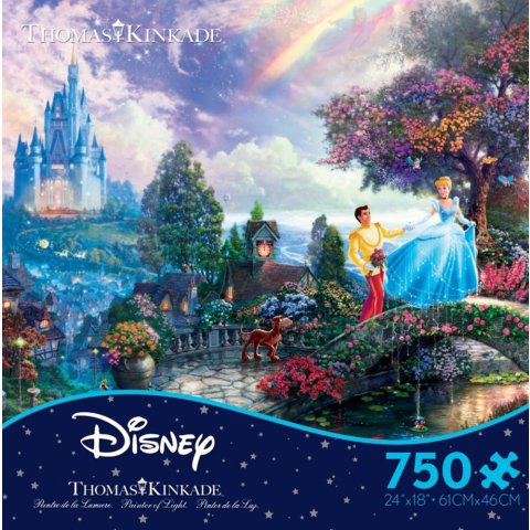 DisneyCinderella Wishes Upon a Dream Puzzle by Thomas Kinkade | shopDisney