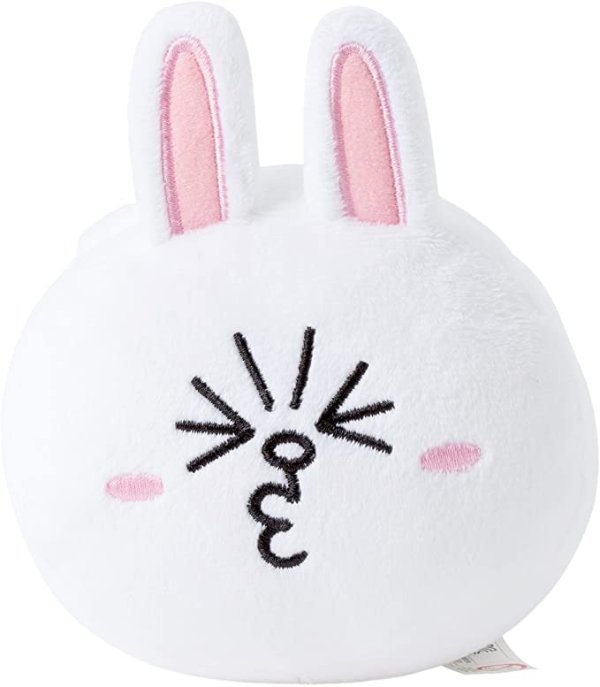 Plush Mobile Stand - CONY Character Soft Cellphone Dock and Holder, White