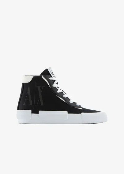 Icon logo high top sneakers
