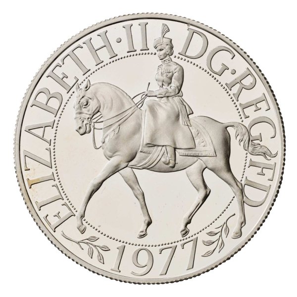 1977 Elizabeth II Jubilee Silver Proof Crown