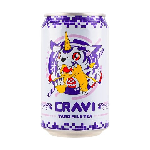 CRAVI×DIGIMON数码宝贝联名款 即饮奶茶 芋头味 315ml