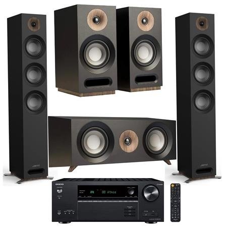 S 809 5.0 Home Cinema Pack, Black and Onkyo TX-NR6050 Receiver