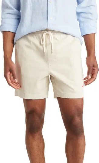Club Stretch Cotton Twill Shorts
