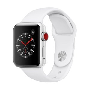 Apple Watch Series 3 蜂窝版 38mm 运动型表带 + 铝制外壳