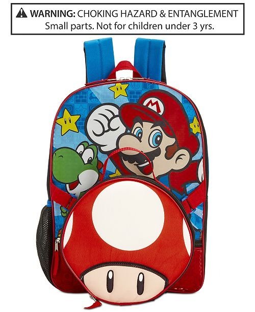 Nintendo's Backpack & Lunch Bag, Little & Big Boys